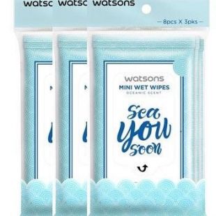 Watsons Mini Wet Wipes Sea You Soon