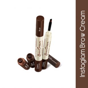 SilkyGirl InstaGlam Brow Cream 02 Dark Brown