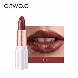 O.TWO.O O.TWO.O Plum Blossom Lipstick Nude Rich Color Waterproof Moisturizer 11