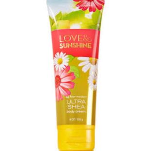 Bath and Body Works Ultra Shea Body Cream Love & Sunshine