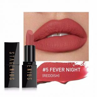 Stagenius Mini Cream Matte Lipstick #5 Fever Night