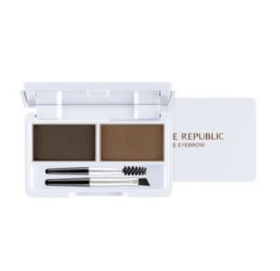 Nature Republic Botanical Cake Eyebrow 01 Khaki Gray/Dark Brown