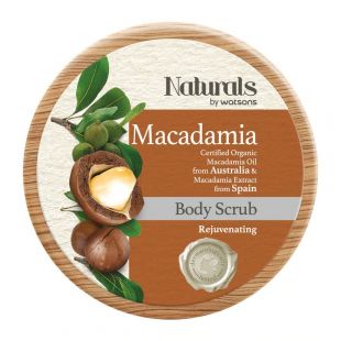 Naturals by Watsons Macadamia Body Scrub Rejuvenating