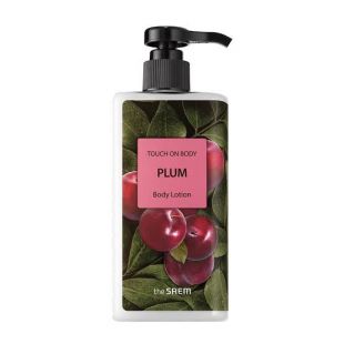 the SAEM Touch On Body Lotion Plum