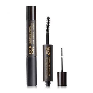 the SAEM Eco Soul Double King Mascara Pink Brown