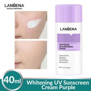 Lanbena Whitening UV Sunscreen Cream Purple