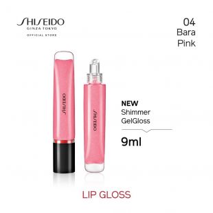 Shiseido Shimmer GelGloss 04 Bara Pink