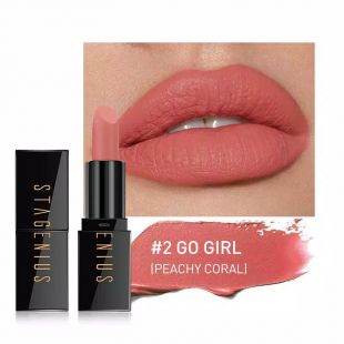 Stagenius Mini Cream Matte Lipstick #2 Go Girl