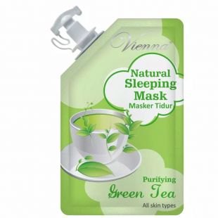 Vienna Natural Sleeping Mask Purifying Green Tea