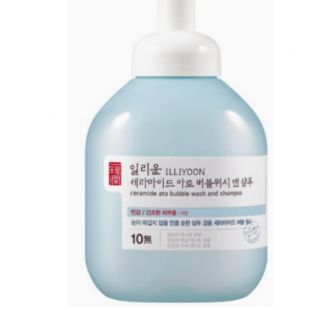 Illiyoon Ceramide Ato Bubble Wash & Shampoo 400ml 