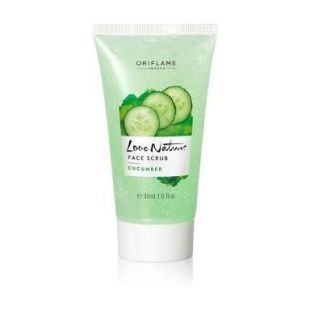 Oriflame Love Nature Face Scrub Cucumber