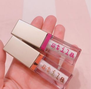 Stila Glitter and Glow Liquid Eye Shadow Perlina and Tulip Twinkle