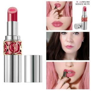 Yves Saint Laurent Volupte tint in balm 10 seduce me pink