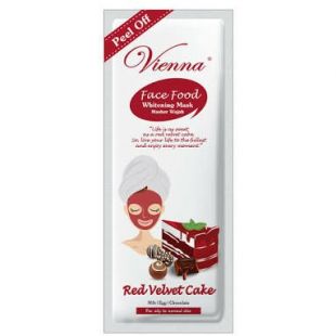 Vienna Face Food Whitening Mask Red Velvet