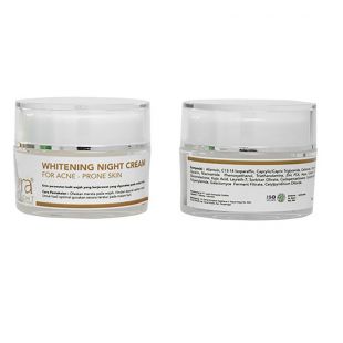 Aura Bright Whitening Night Cream For Acne 