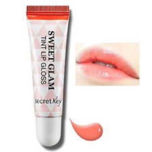 Secret Key Sweet Glam Tint Lip Gloss Coral Peach 