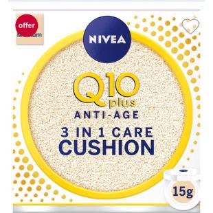 NIVEA Q10 Plus Anti Age 3 in 1 Care Cushion Medium