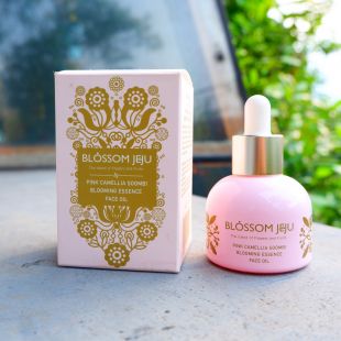 Blossom jeju Pink Camellia Soombi Essence Face Oil 