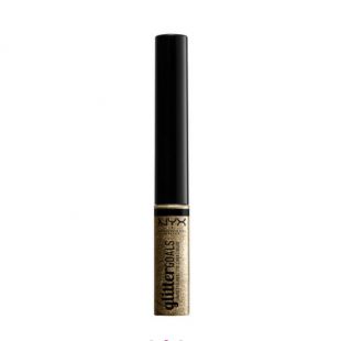 NYX GLITTER GOALS LIQUID EYELINER - EYE PENCIL Zodiac Queen ( Gold Glitter)