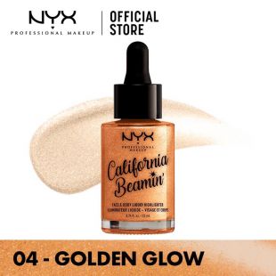 NYX California Beamin Face & Body Liquid Highlighter 04 - Golden Glow