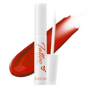 Secret Key Tattoo Lip Tint Pack Scarlet Red