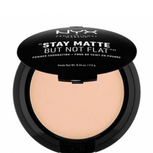 NYX Stay Matte But Not Flat Powder Foundation SMP01 Ivory