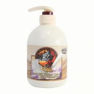 Velvy Beauty Velvy Goats Milk Shower Cream Extra Moisturizing Silk &amp; Grapeseed Oil