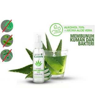 Secret Clean Hand Sanitizer Spray 