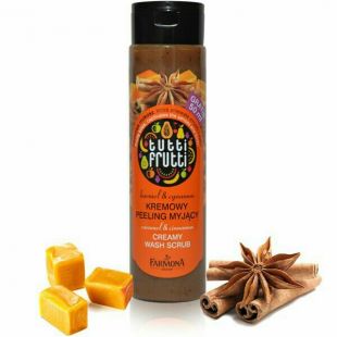 Tutti Fruitti tutri frutti caramel & cinnamon creamy wash scrub 