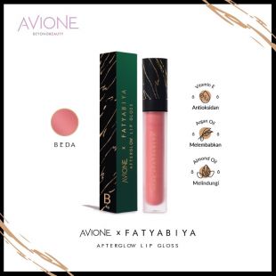 avione Afterglow Lip Gloss x Fatya Biya Beda