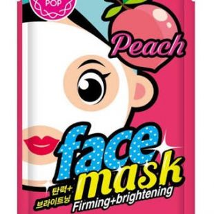 Bling Pop Face Mask Peach Firming + Brightening Peach