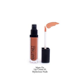 Martinez Professionel Matte Fix Lip Cream 02 Mysterious Nude