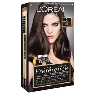 L'Oreal Paris Preferance Hair Color 3.0 Brasilia Dark Brown