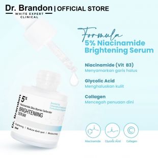 Dr. Brandon Brightening Serum Niacinamide 5% Skin Barrier Defender 