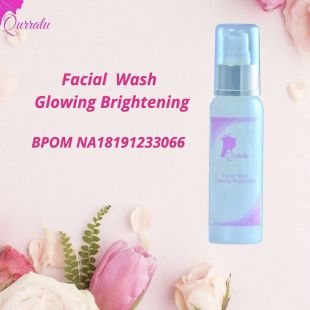 Qurratu Skincare Facial Wash Glowing Brightening 