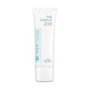 Scinic The Simple Non Nano Sun Lotion SPF 48 