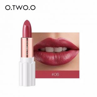 O.TWO.O O.TWO.O Plum Blossom Lipstick Nude Rich Color Waterproof Moisturizer 06