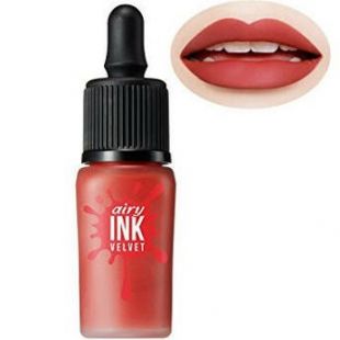 Peripera Ink Airy Velvet Glimpse Brick Brown