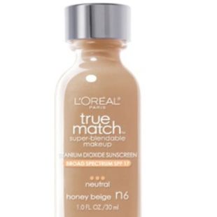L'Oreal Paris True Match Super-Blendable Liquid Foundation N6 Honey Beige
