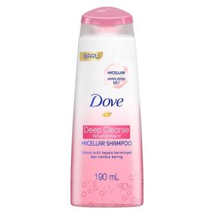 Dove Micellar Shampoo Deep Cleanse Nourishment 