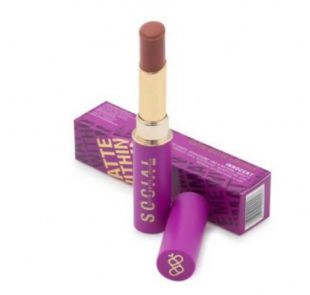 Social Cosmetics Matte Within Me Lipstick Innocent