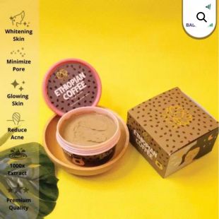 Organic Care Joefie Clay Masker Ethiopian Coffe