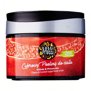 Tutti Fruitti Sugar Body Scrub Cherry and Currant