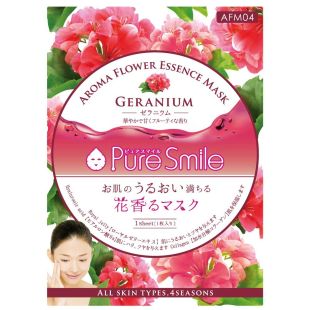 Pure Smile Aroma Flower Essence Mask Geranium