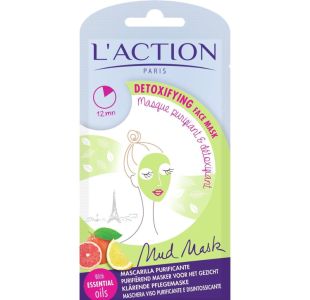 L'Action Paris Detoxifying Face mask Mudmask