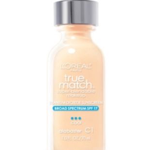 L'Oreal Paris True Match Super-Blendable Liquid Foundation C1 Alabaster