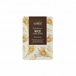 Soleaf soleaf So Delicious RICE mask sheet -