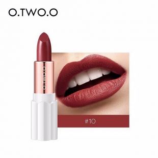 O.TWO.O O.TWO.O Plum Blossom Lipstick Nude Rich Color Waterproof Moisturizer 10