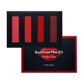 Etude House Dear My Blooming Lips-Talk Bad Rose Mini Kit 