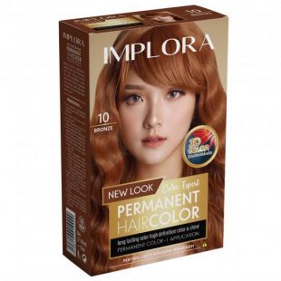 Implora Permanent Hair Color 10 Bronze